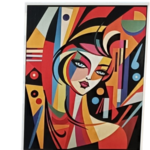 peinture numéro abstrait