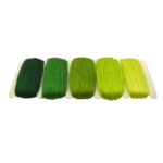 fils à broder coton vert rayher