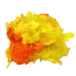 mélange plumes jaunes oranges rayher