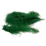 plumes vert foncé rayher