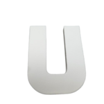 Lettre decopatch 12 cm u