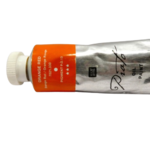 peinture à lhuile orange