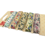 biais fleurs multicolores