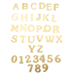 chiffres et lettres bois