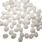 pompons blancs