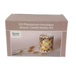 kit photophore mosaique artemio