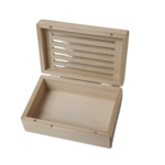 boite bois rectangle ajourée