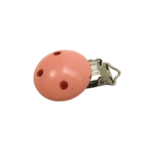 attache sucette rose