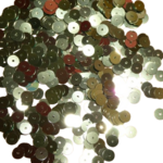sequin rond argent