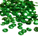sequins vert