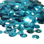 sequins bleu clair