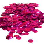 sequins fuschia