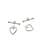 fermoir T coeur