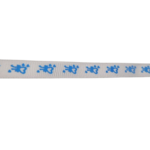 ruban blanc coeur bleu