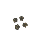 perles étoile bronze