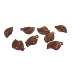 miniatures feuilles marron