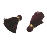 pompons bordeaux