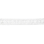 ruban dentelle blanc