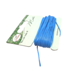 fil coton ciré 1 mm bleu clair