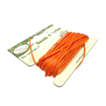 fil coton ciré 1 mm orange