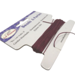 fil polyester 0.5 mm bordeaux