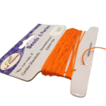 fil polyester 0.5 mm orange