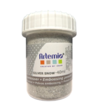 poudre embosser artemio silver snow