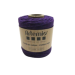 coton macramé 1 mm violet