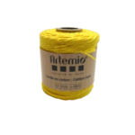 coton macramé 1 mm jaune