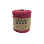 coton macramé 1 mm fuschia