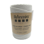 coton macramé 1,5 mm artemio blanc