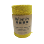 coton macramé 1,5 mm artemio jaune