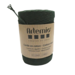 coton macramé 1.5 mm artemio vert sapin