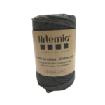 coton macramé 2,2 mm artemio anthracite