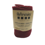coton macramé 2,2 mm artemio bordeaux