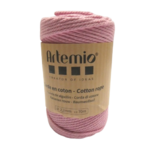 coton macramé 2,2 mm artemio rose