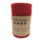 coton macramé 2,2 mm artemio rouge