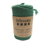 coton macramé 2,2 mm artemio vert moyen
