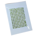 strass thermocollant 3 mm vert clair