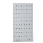 strass thermocollant 4 mm argent