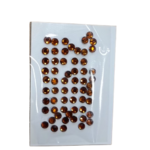 strass thermocollant 5 mm orange