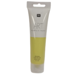 peinture acrylique jaune clair