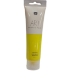 peinture acrylique jaune fluo