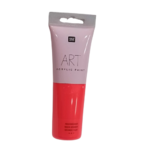 peinture acrylique orange fluo