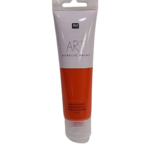 peinture acrylique orange de cadium