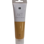 peinture acrylique doré métallisé