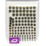 strass thermocollant bronze