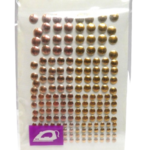 strass thermocollant doré