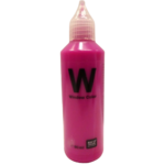 rose transparent peinture fenetre repositionnable