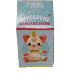 kit crochet licorne chat
